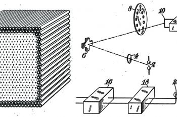 Izquierda: patente británica nº 285738 (fibra óptica). Derecha: patente nº 292185 (radar)